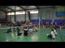 Saint-Amand: Démonstration de volley-assis à Notre-Dame des Anges