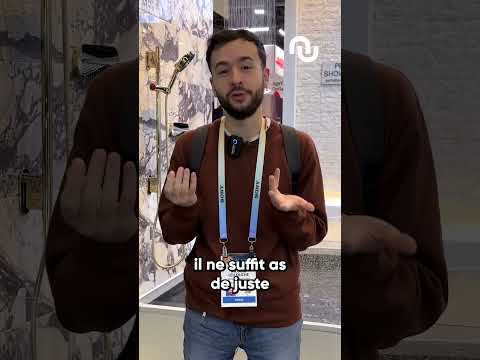 Une douche connectée et tactile ? Ça existe. #shorts