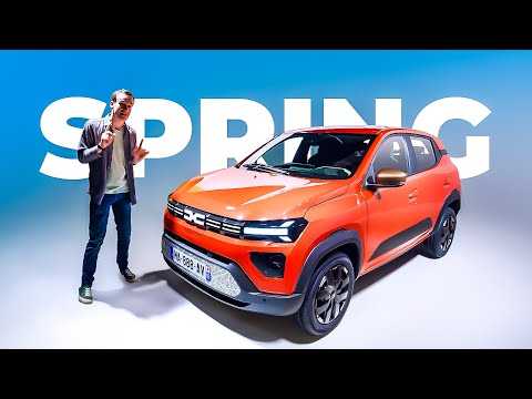 Nouvelle DACIA SPRING 2024 : la MOINS CHÈRE (Mais pas pour longtemps ?)