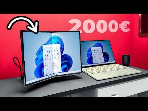 ASUS dévoile son moniteur PLIANT de 17 POUCES (et ça coûte 2000 euros)