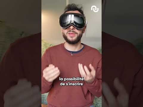 Essayez l’Apple Vision Pro en avant-première #shorts