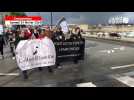 La marche blanche pour l'ouvrier mort en 2022 à Concarneau rassemble une soixantaine de personnes