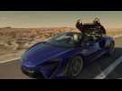 The new McLaren Artura Spider Driving Video