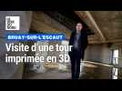 Bruay-sur-l'Escaut : Antoine Motte nous fait visiter la tour imprimée en 3D