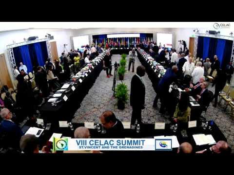 Latin American, Caribbean leaders arrive at summit in Saint Vincent and the Grenadines