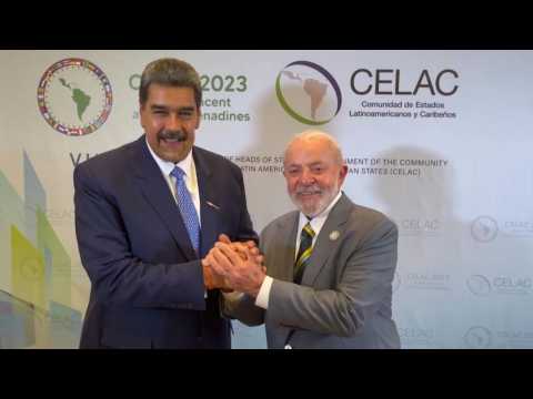 Venezuela and Brazil presidents meet at CELAC summit