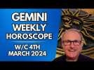 Gemini Horoscope Weekly Astrology from 4th March 2024
