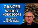 Cancer Horoscope Weekly Astrology from 4th March 2024