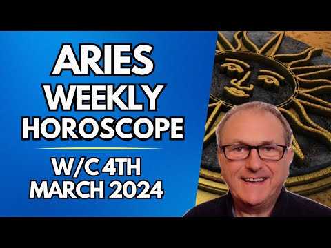 Aries Horoscope Weekly Astrology from 4th March 2024