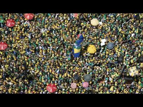 Thousands rally in Sao Paulo to show support for ex-president Bolsonaro