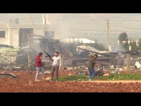 Aftermath following deadly Israeli strike on Lebanon's Baalbek