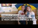 Exposition Ukraine au Coeur a l'Hôtel de Ville pour le triste anniversaire de la guerre