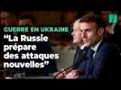 Front ukrainien, attaques cyber... Macron alerte sur « un durcissement de la Russie »