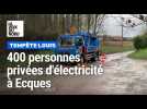 400 personnes privées d'électricité à Ecques après le passage de la tempête Louis