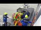 Boulogne : exercice de sauvetage des migrants dans la Manche