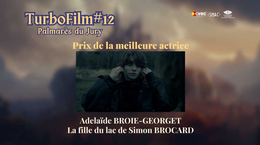 Vidéos TurboFilm 2024 La fille du lac Prix de la meilleure