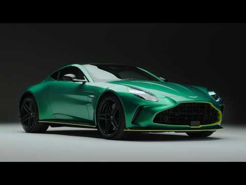 Aston Martin Vantage Exterior Design in Studio