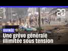 Guinée : Une grève générale illimitée débute dans un climat de tensions