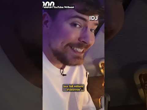 Arkunir gagne un défi lancé par Mr Beast avec un simple point #shorts