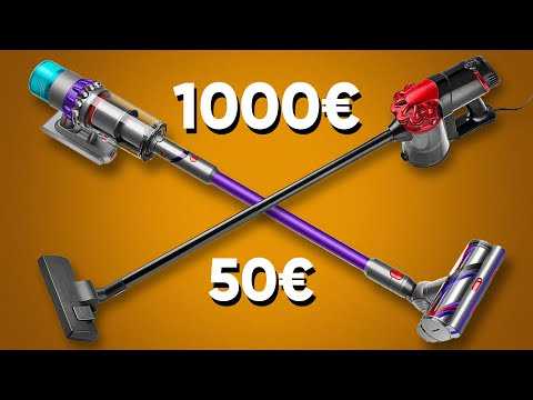 Un Dyson à 1000€ est-il vraiment meilleur qu'un aspirateur à 50€ ?