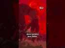  La Lune est devenue ROUGE #shorts