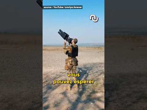 Ce viseur intelligent est redoutable pour abattre des drones de combat #shorts