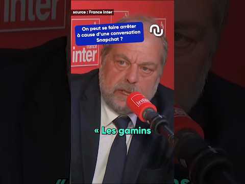 Émeutes : la police retrouvera les auteurs des vidéos Snapchat, prévient Éric Dupond-Moretti #shorts
