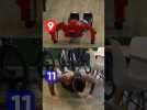 On fait un concours de pompes contre le Robot Transformers de la marque Robosen #shorts