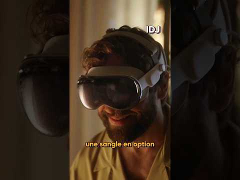 La sangle pour accrocher l'Apple Vision Pro sur sa tête pourrait être vendue séparément #shorts