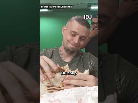 AlanFoodChallenge : le youtubeur mentait sur les quantités de nourriture ingérées #shorts