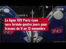 VIDÉO. La ligne TGV Paris-Lyon sera fermée quatre jours pour travaux du 9 au 12 novembre