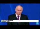 Menace nucléaire, mesures sociales... ce qu'il faut retenir du discours de Vladimir Poutine