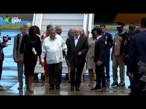 Brazil's Lula arrives in Saint Vincent and the Grenadines for Caribbean summit