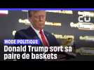 Etats-Unis: Trump lance sa collection de baskets