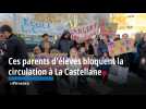 Des parents d'élèves bloquent la circulation à La Castellane