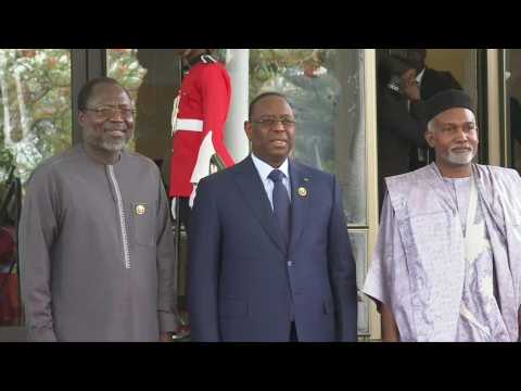 ECOWAS heads of State arrive in Abuja for Extraordinary Summit