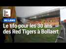 RC Lens: le tifo géant pour les 30 ans des Tigers