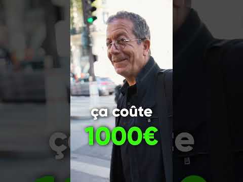 Un casque aspirateur à 1000€ ? (micro-trottoir Dyson Zone Absolute) #shorts