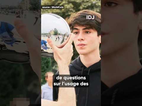 Worldcoin : scannez vos yeux contre des crypto-monnaies ? #shorts