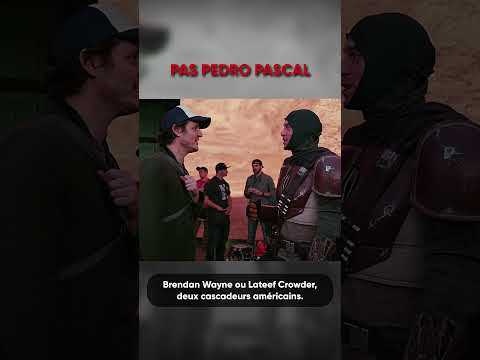 Pedro Pascal n'est pas dans l'armure du Mandalorian (Star Wars - The Mandalorian) #shorts