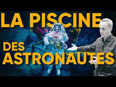 Les ASTRONAUTES s'entrainent dans cette PISCINE ‍