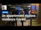 Une explosion à la résidence Gayant à Douai, 40 personnes à reloger