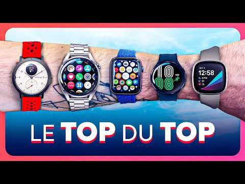 Les MEILLEURES MONTRES CONNECTÉES à ACHETER en 2022 ! (de 60€ à 429€)