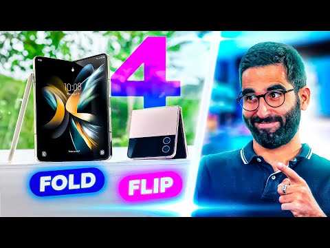Galaxy Z Fold 4 & Flip 4 de SAMSUNG : Notre prise en main et toutes les NOUVEAUTÉS (pliant !)