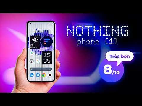 Est-ce ENFIN l'iPhone d'Android ? Test du Nothing Phone (1)