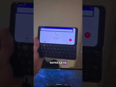 Ce smartphone a un clavier intégré  #shorts