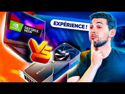 Bataille de PERFORMANCE : le Cloud GAMING contre la Nvidia RTX 4090 !