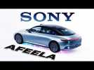 EXCLU : La Tesla selon SONY, la voiture électrique AFEELA et ses technologies ÉTONNANTES