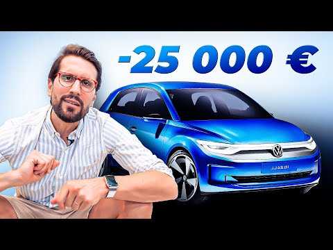 Volkswagen ID.2 : la MEILLEURE voiture électrique ABORDABLE ? Notre avis