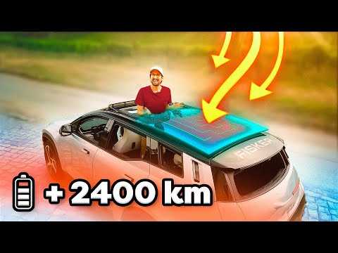 Cette VOITURE ÉLECTRIQUE SOLAIRE est moins chère qu’une TESLA (Fisker Ocean)